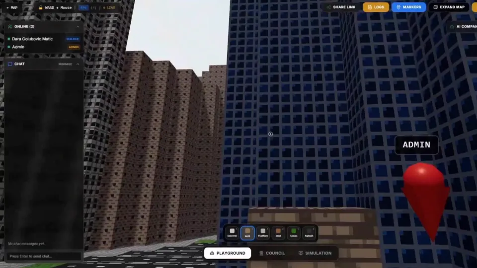 Forooms开源GIS与Minecraft数字孪生平台